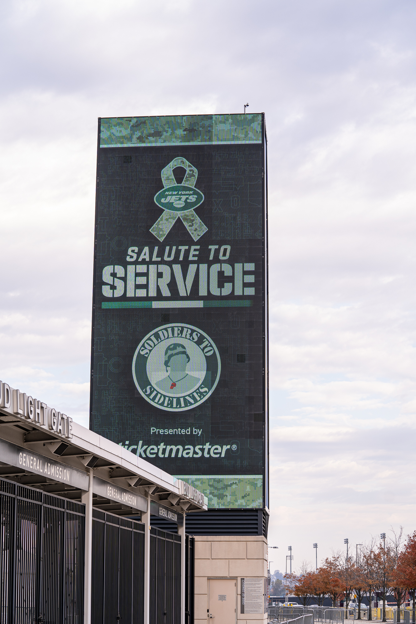 The NY Jets Salute To Service Partnership with Soldiers To Sidelines