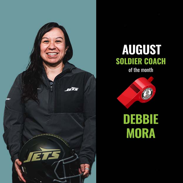 August Soldier Coach of the Month: Debbie Mora Leads Through Service On and Off the Court